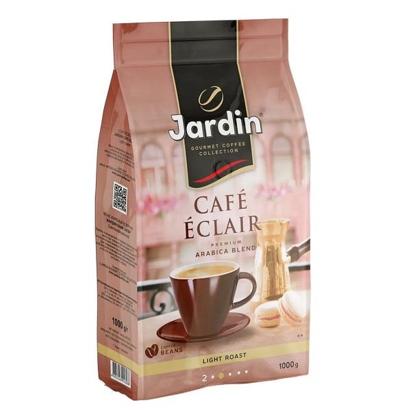 Кофе жареный в зернах Jardin Cafe Eclair 1000г