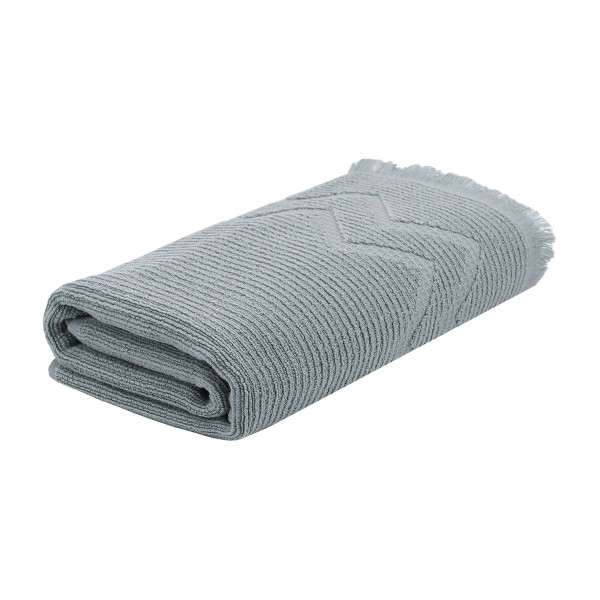 Полотенце махровое Касан 50х80см Bravo серый