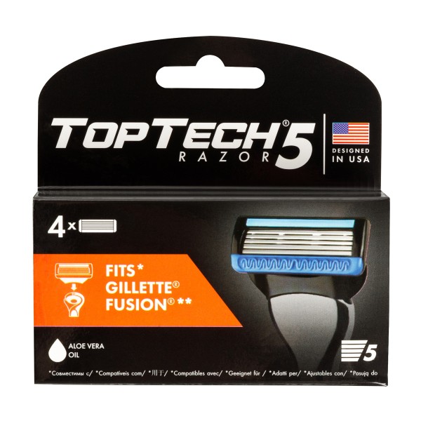 Кассеты TopTech Razor 5 4шт