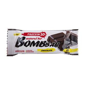 Батончик протеиновый Bombbar 60г двойной шоколад