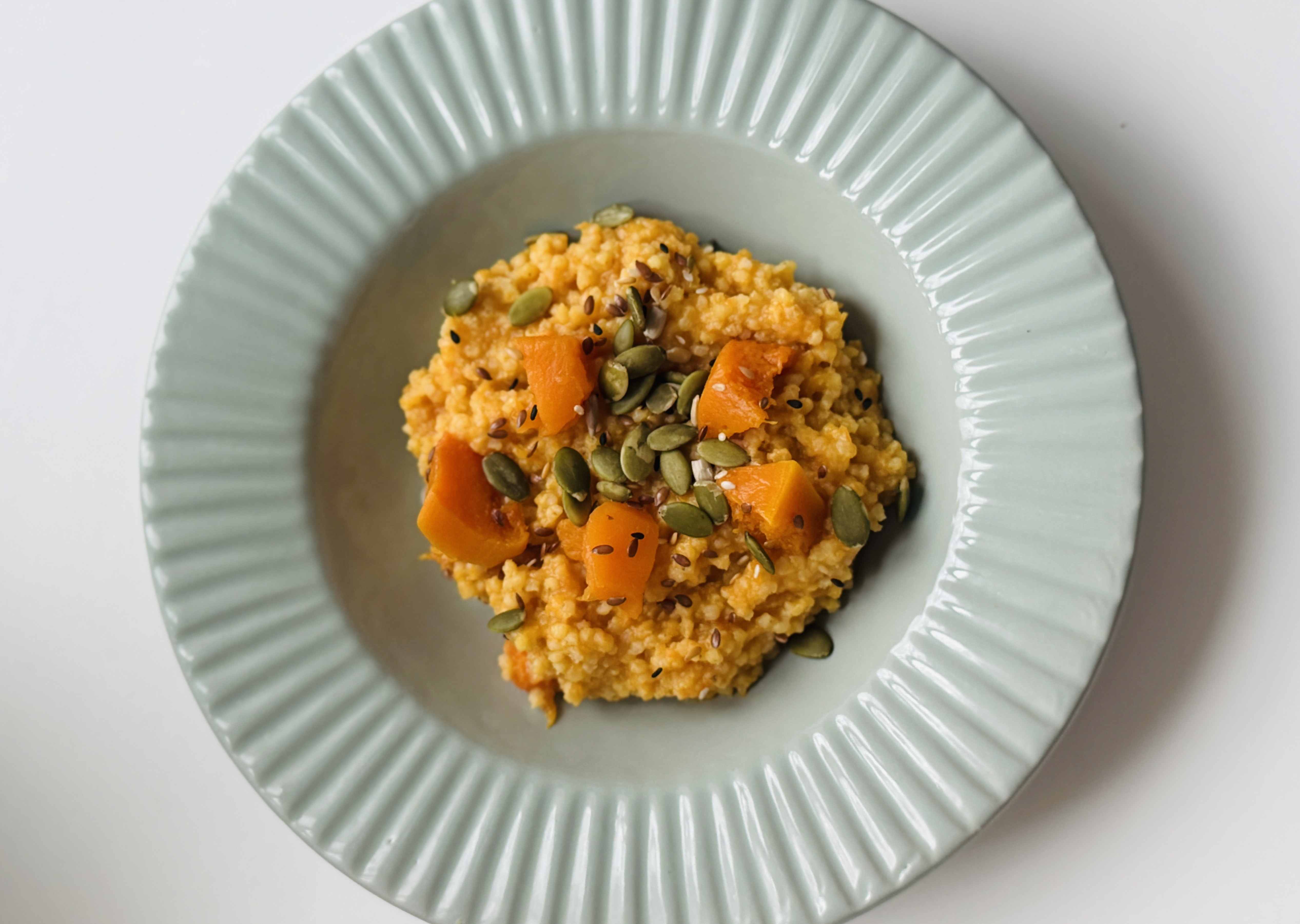 Пшённая каша с тыквой