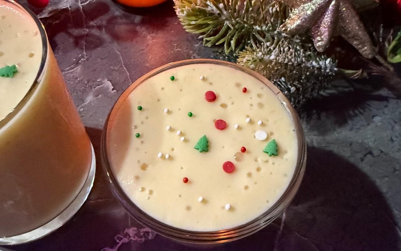 Десерт из хурмы