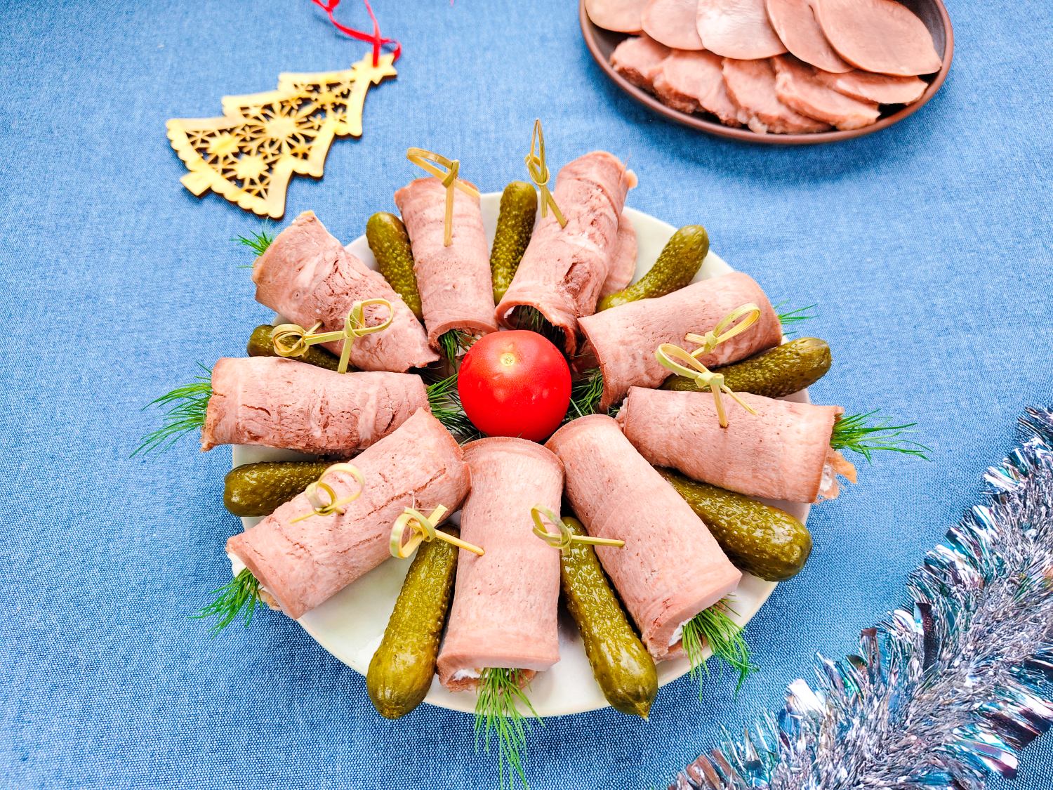 Рулетики из языка